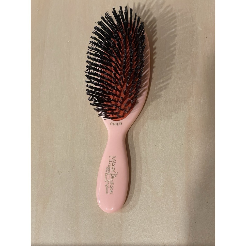 Pearson Pink Hair Brush with Black Bristles